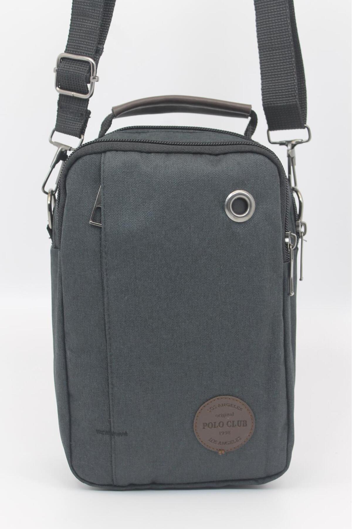 Los Angeles Club  Erkek Omuz Çanta - Görsel 3