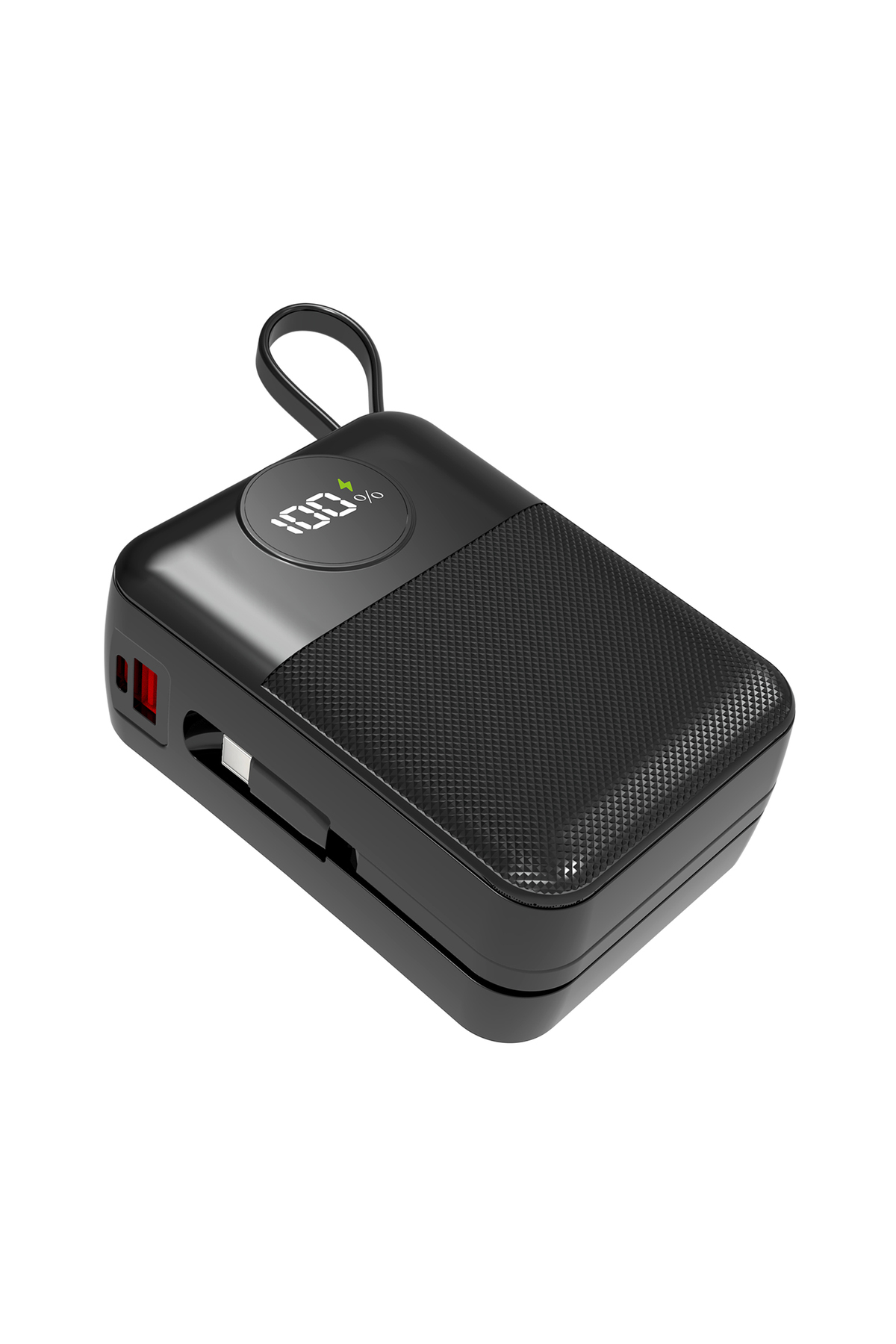 S-Link MP130 30000mAh PD22.5W Type-C+Lightning Kablolu Powerbank