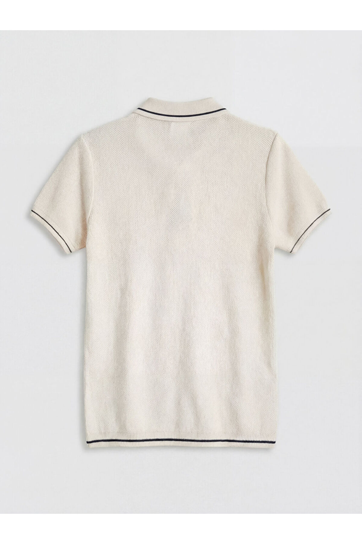 LC Waikiki Ekru Polo Yaka Erkek Çocuk Triko Kazak fotoğrafı 2 (önizleme)