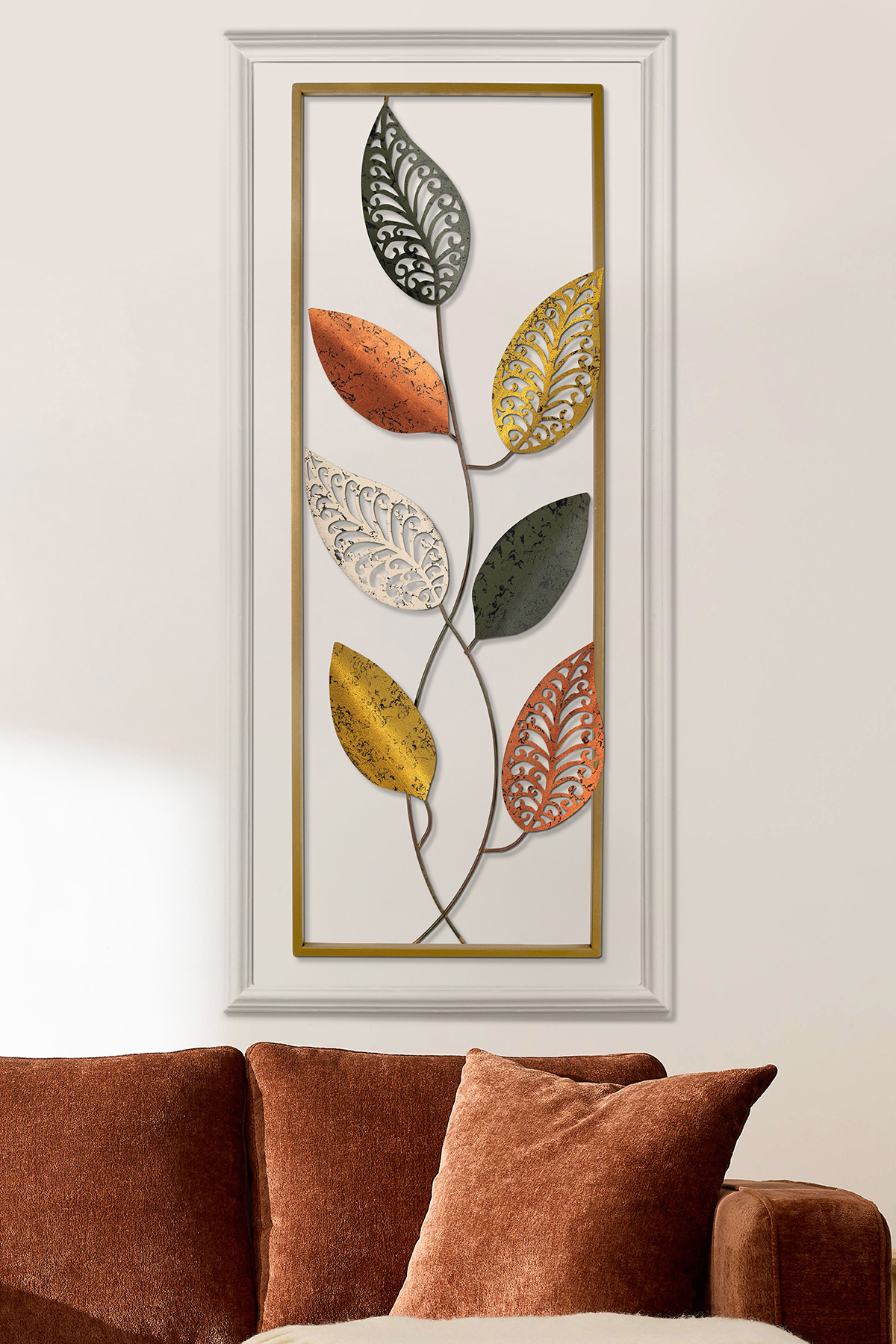 Della Metal Wall Table , Hotel Home Office Wall Decor , Colorful Wall Ornament