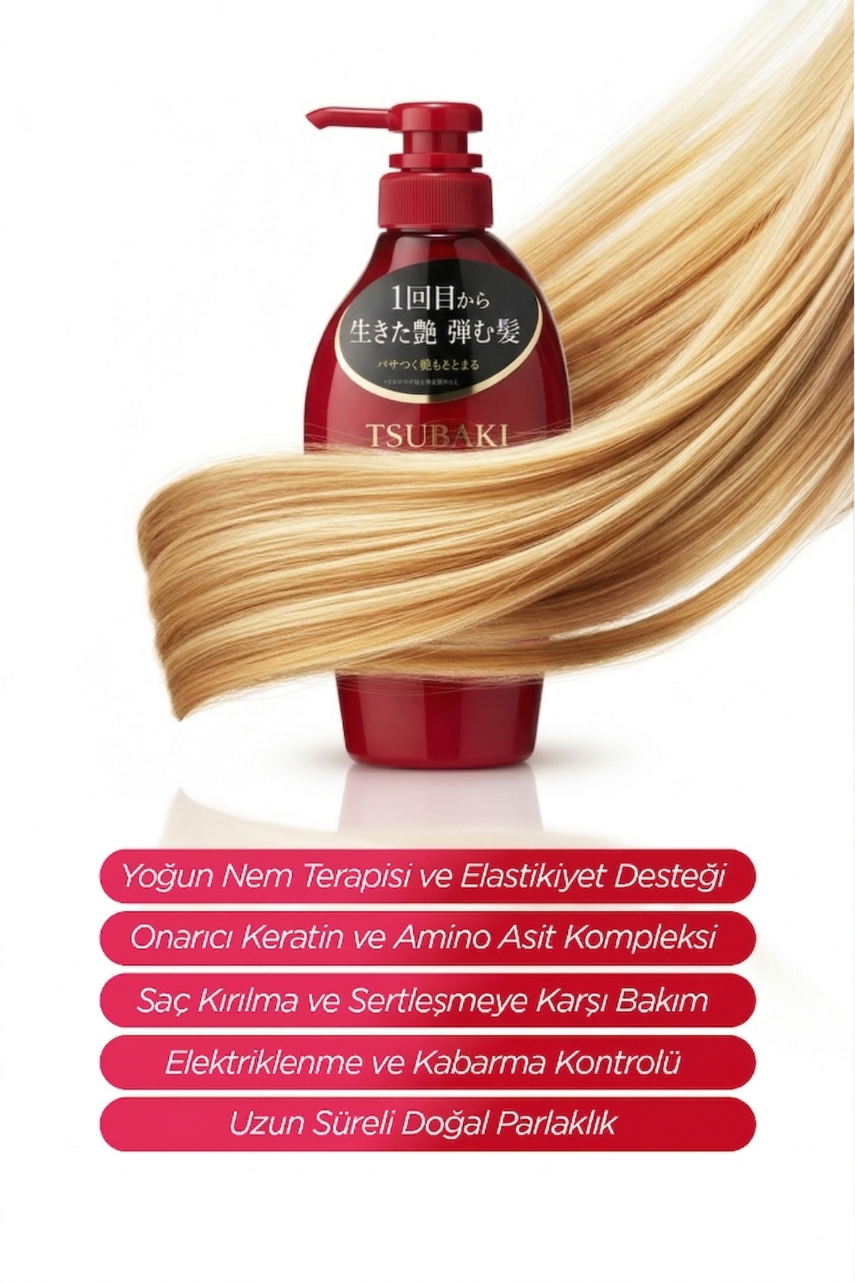 Onarıcı Saç Bakım Kremi 450 ml — TSUB-MOIST-SBRK-450 — تصویر 2 از 5