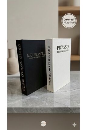 Nun Studio 2’li Dekoratif Kadife Kitap Kutu