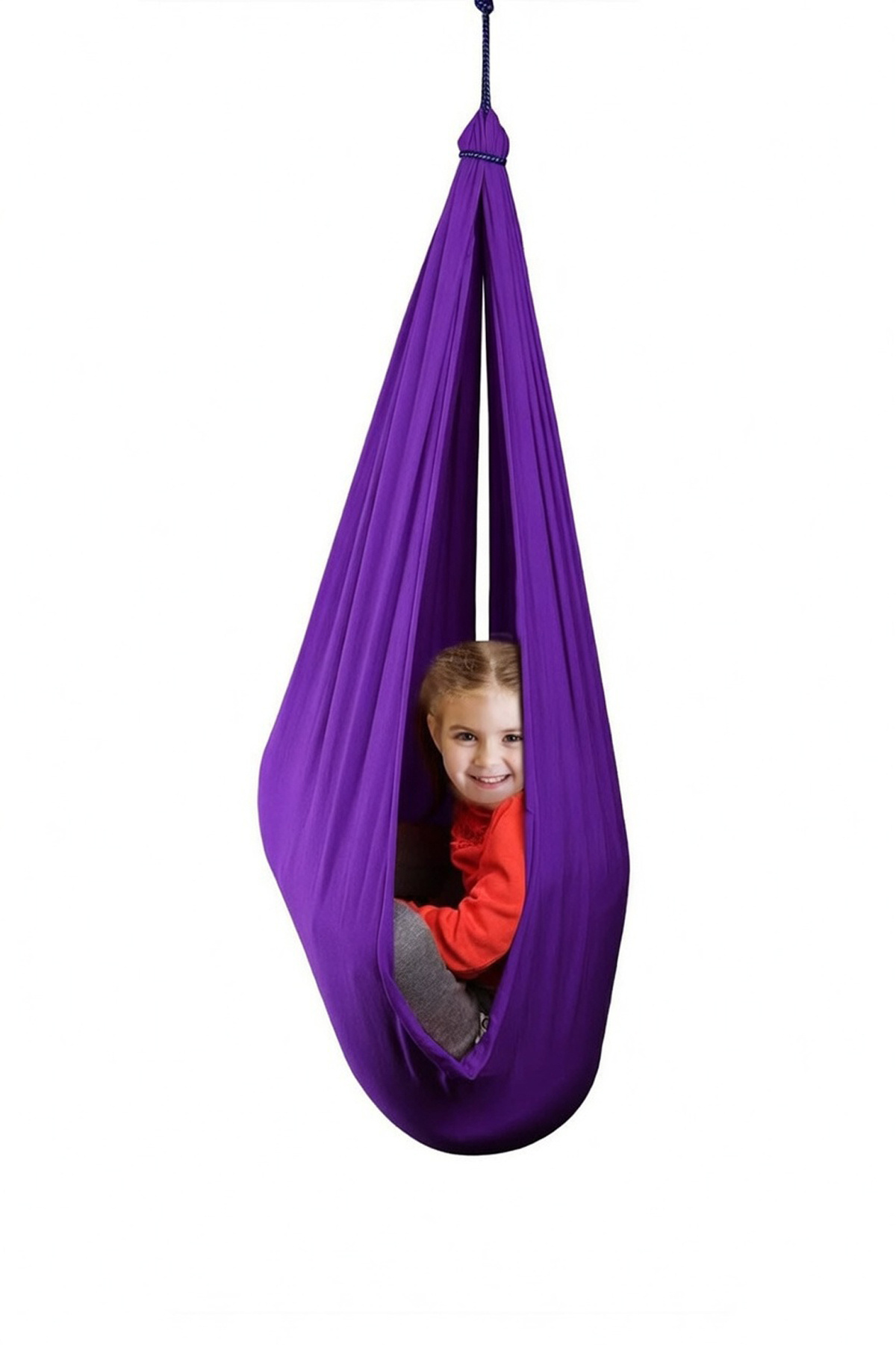 Yoga Swing Purple Swing Sensory Swing Kids Activity Development Swing Cuddle Hammock Swing