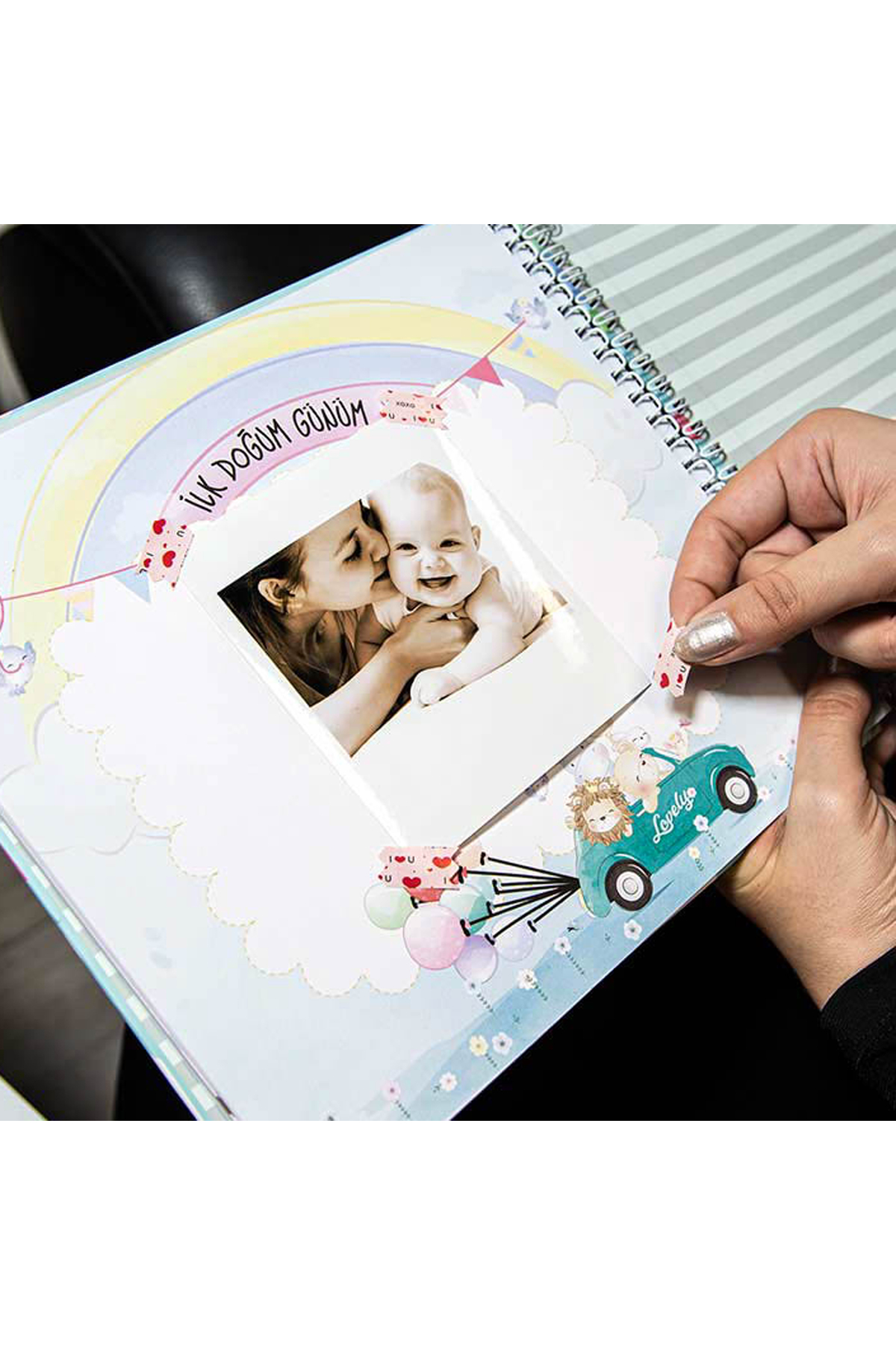 UMAYla hediyelik anne bebek albüm fotoğrafı 5 (önizleme)