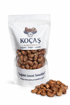 ck koçaş kuruyemiş Zar Kabuklu Kavrulmuş Yağsız Kaju 500 GR