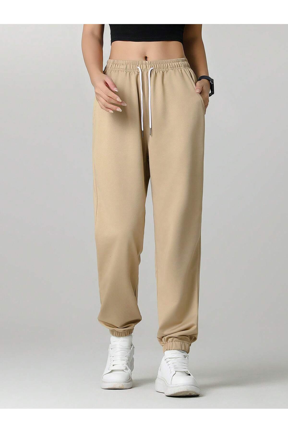 ZİYMO OVERSIZE UNISEX EŞOFMAN ALTI görsel 4