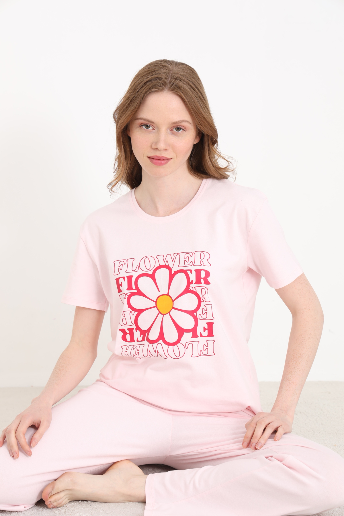 Women's Cotton Lycra Pajamas Set