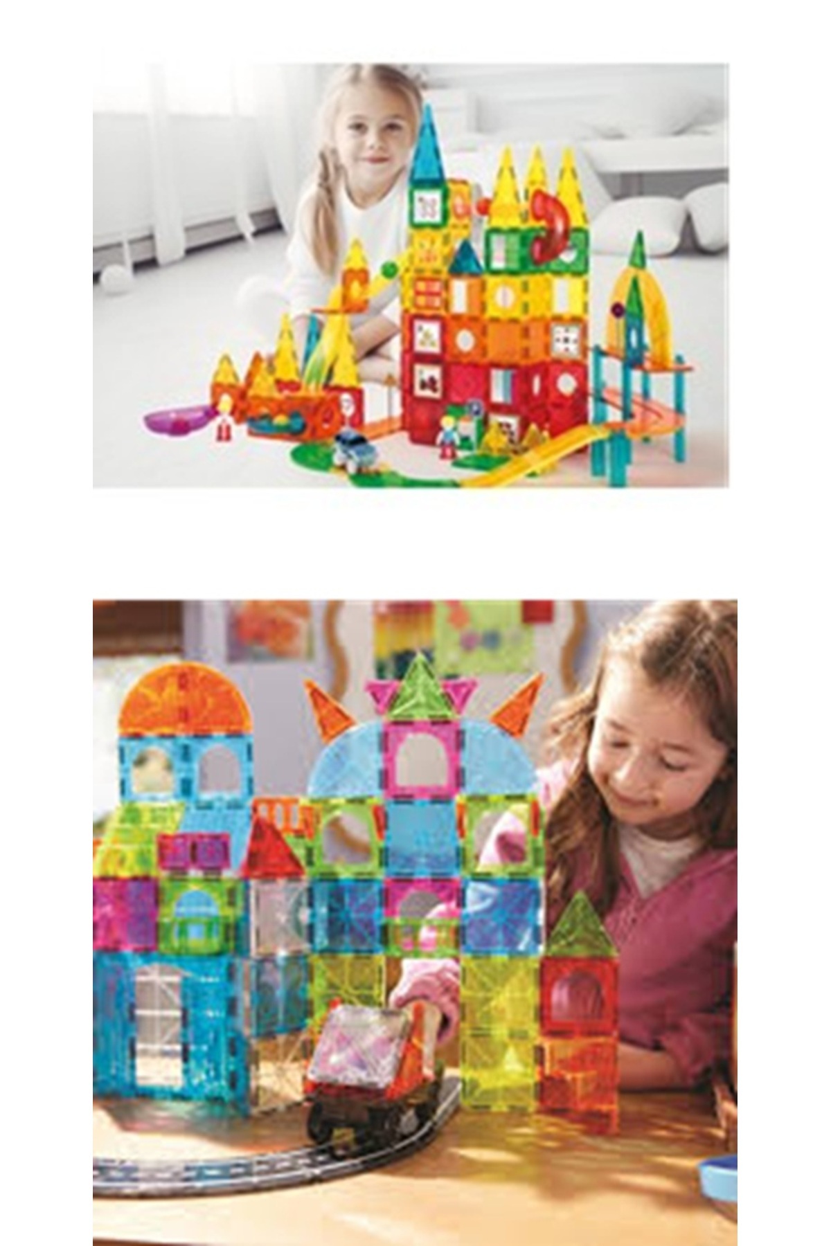 Pufline Yapı Blokları Tam 94 U Imagination Parça Mıknatıslı Manyetik fotoğrafı 2 (önizleme)