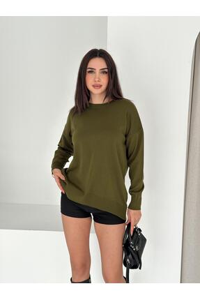 Fanori Woman KADIN UZUN KOLLU TRİKO KAZAK