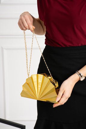 Benedetta Kadın Akrilik Parlak Abiye Çanta