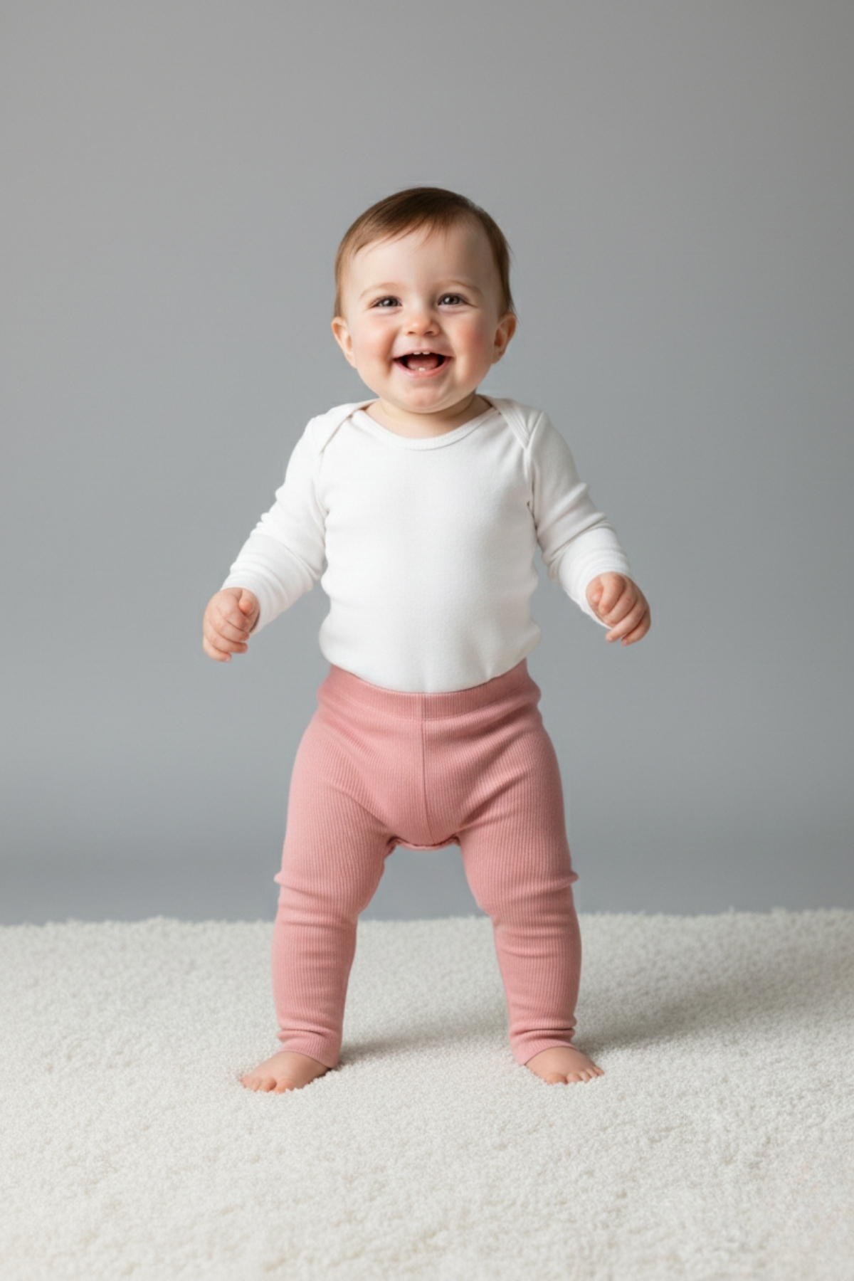 LOGO AKSESUAR Kız Çocuk 4'lü %100 Pamuk Kaşkorse Çok Renkli Tayt Set fotoğrafı 3 (önizleme)