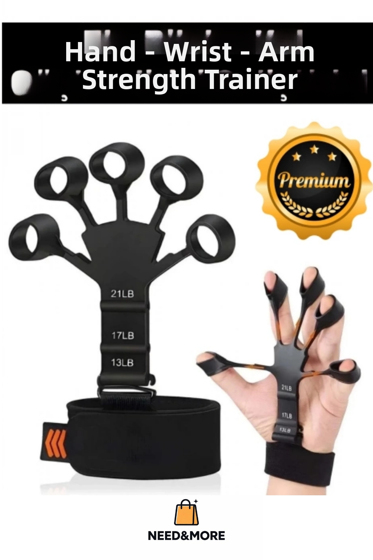 # Sports Muscle Finger Hand Wrist Arm Strengthener Developer Grip Silicone Spider Rubber
