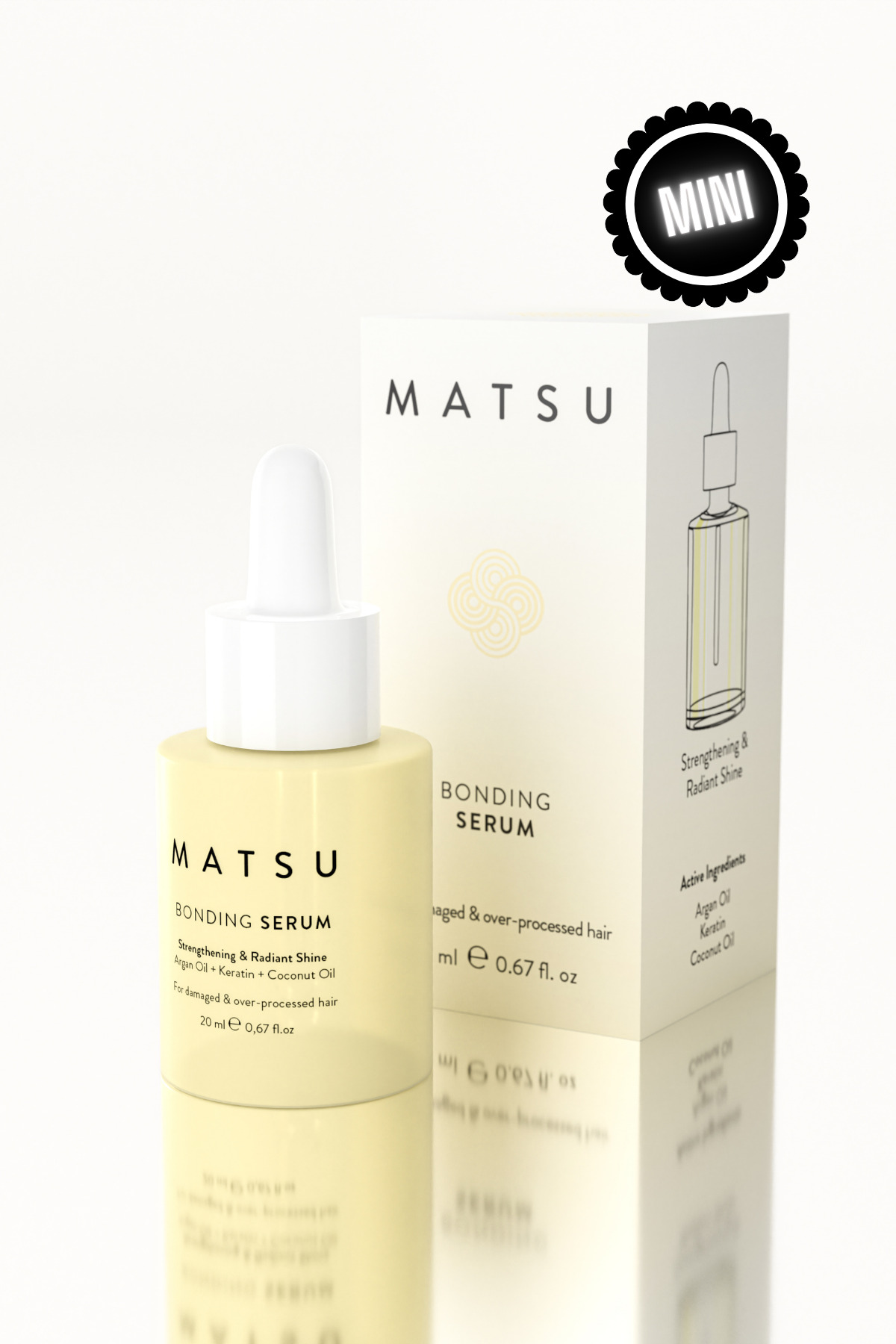 Bonding Kırılma Karşıtı Parlaklık Veren Bağ Onarıcı Saç Serumu 20 ml Seyahat Boy — MP174 — تصویر 2 از 5