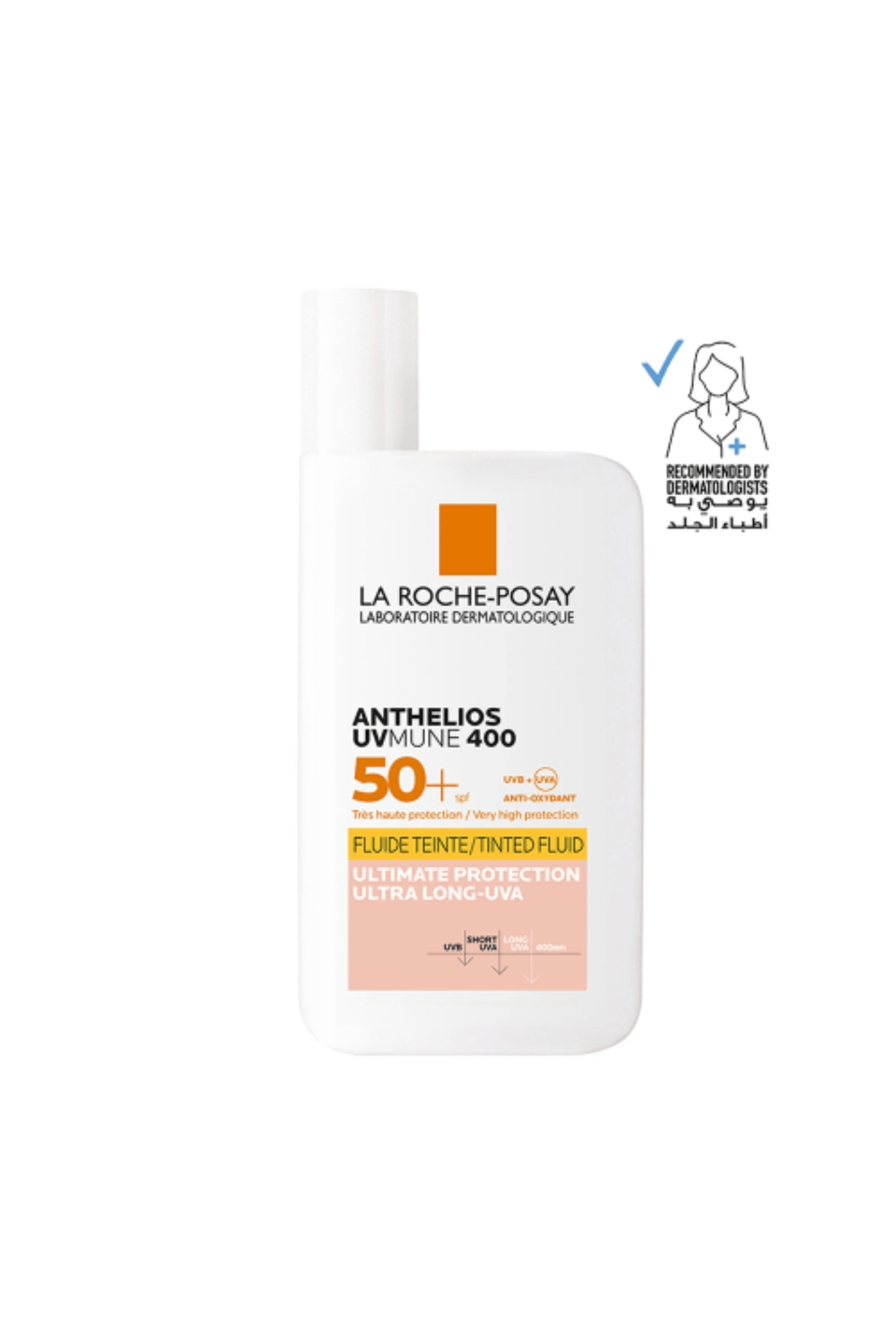 Roche واقي شمس لاروش بوزيه أنثيليوس UVMune 400 غير مرئي بعامل حماية SPF 50+ ب...