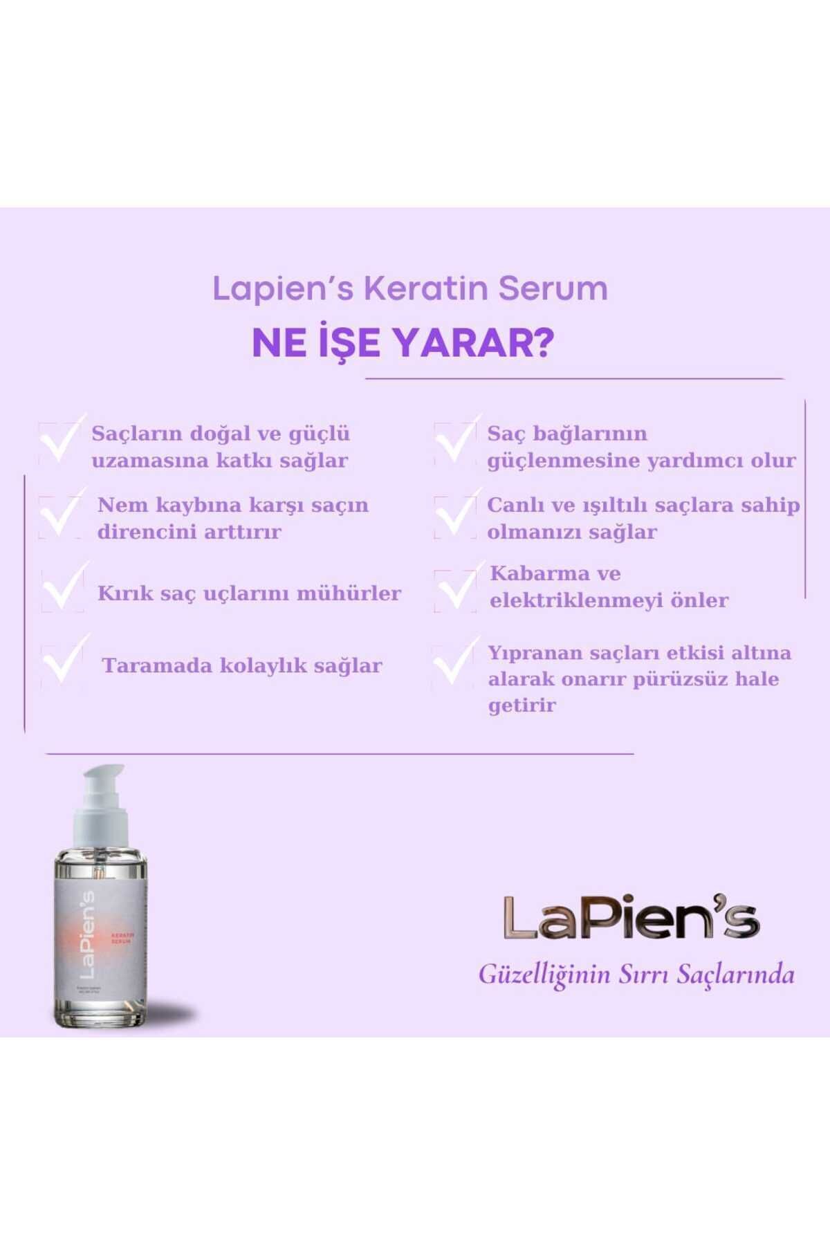 سرم کراتینه تقویت کننده و مغذی لاپینس برای موهای به شدت آسیب دیده، بی جان، رنگ شده و شکننده ۱۰۰ میلی لیتر — L'apiens O11 — تصویر 2 از 6