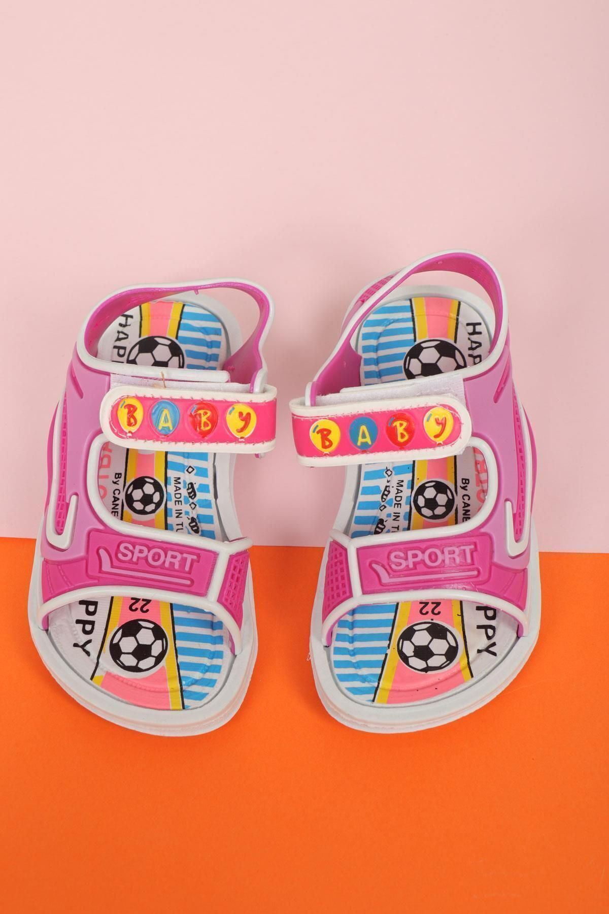 Kid's World Düdüklü Öten Bebek Plaj Havuz Kaydırmaz Sandalet Ddk01 fotoğrafı 3 (önizleme)