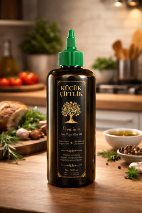 Natural Küçük Çiftlik Olive Şef'in Spesiyali Soğuk Sıkım Zeytinyağı