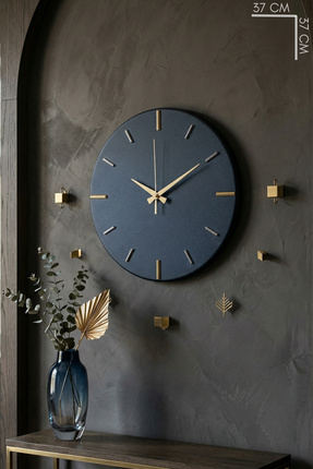 MOOCLOCK Sada Model Modern, Dekoratif, Metal, Aynalı, Sessiz Akar Mekanizmalı...