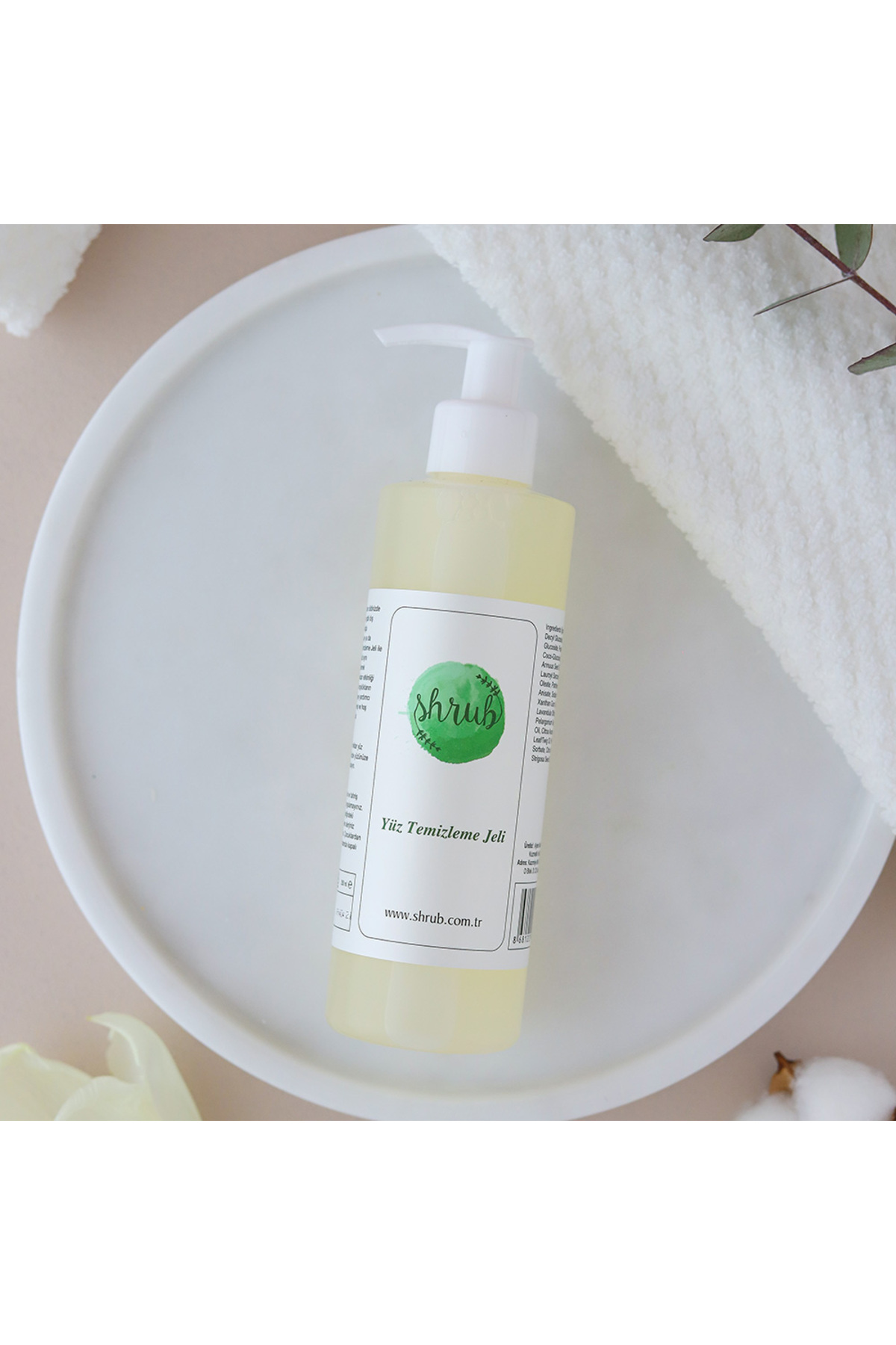 SHRUB Sülfatsız Yüz Temizleme Jeli–Lavanta&Sardunya|Nazik Temizleyici&Nemlendirici-250 ml. — 1