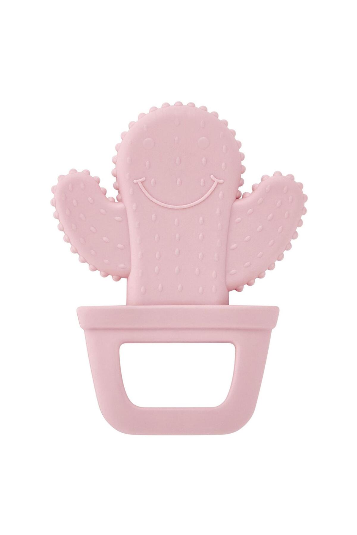 Babyjem Diş Kaşıyıcı Kaktüs - Pembe Standart fotoğrafı 2 (önizleme)