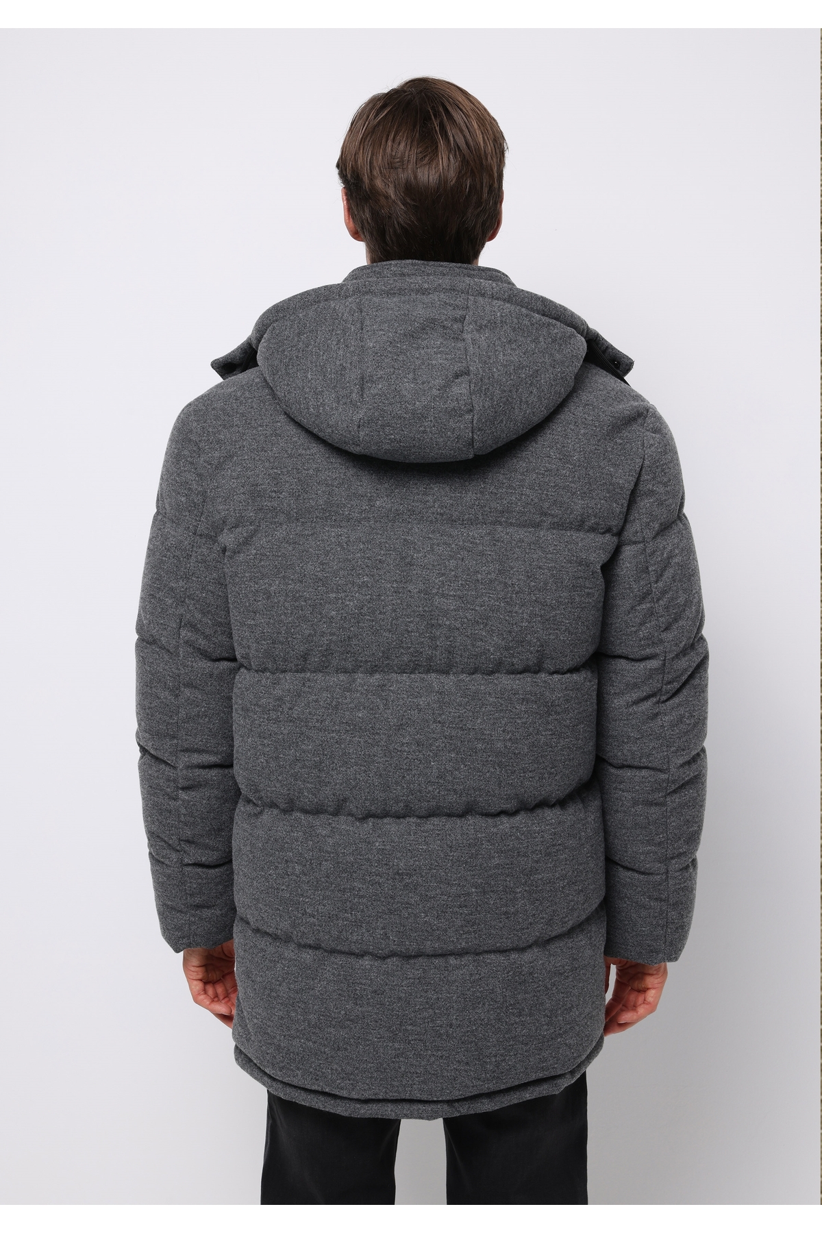 Colin’s  Regular Fit Erkek Gri Kaban - Görsel 2