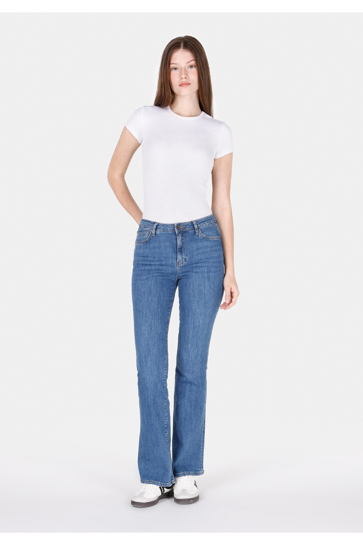 Slim Fit Kadın Denim Jean Pantolon