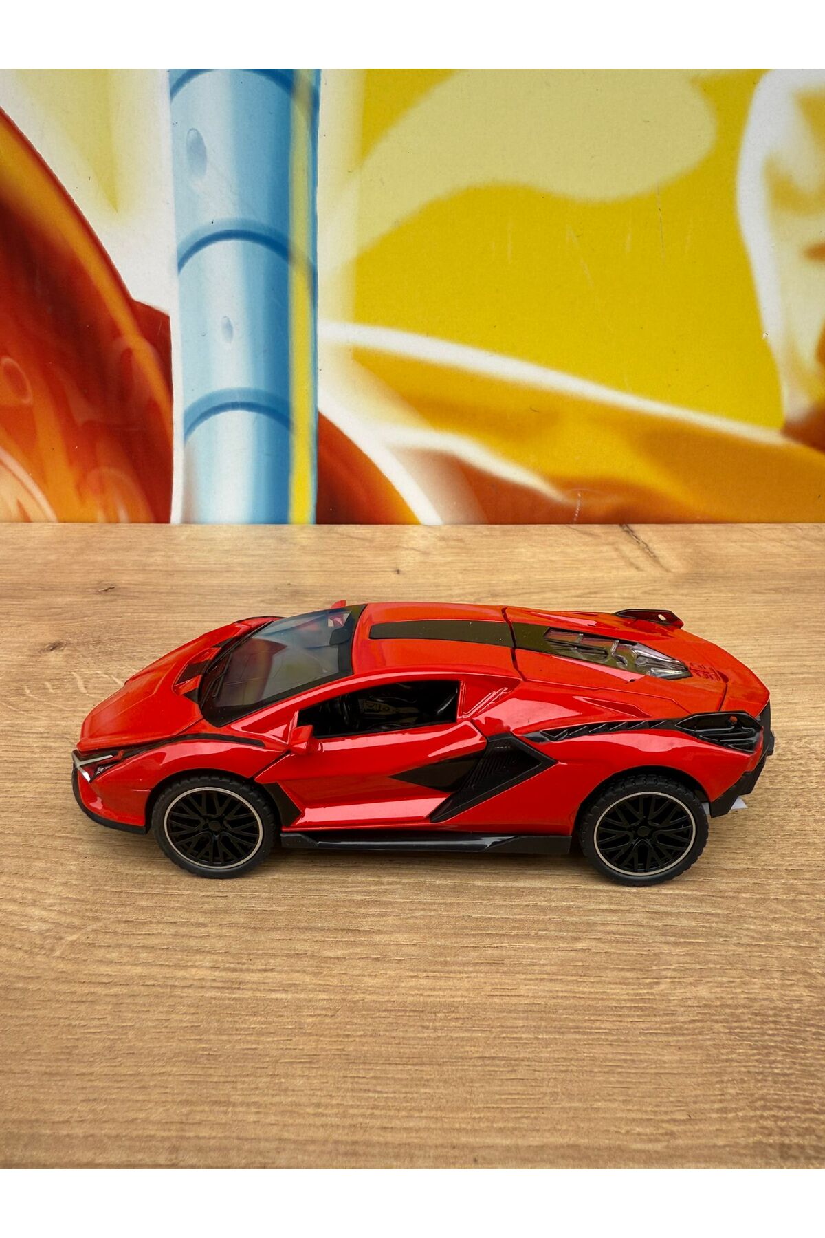 scntoys Lamborghini Veneno Diecast Araba Kapı Bagaj Kaput Açılır Oyuncak Lamborghini Araba fotoğrafı 7 (önizleme)