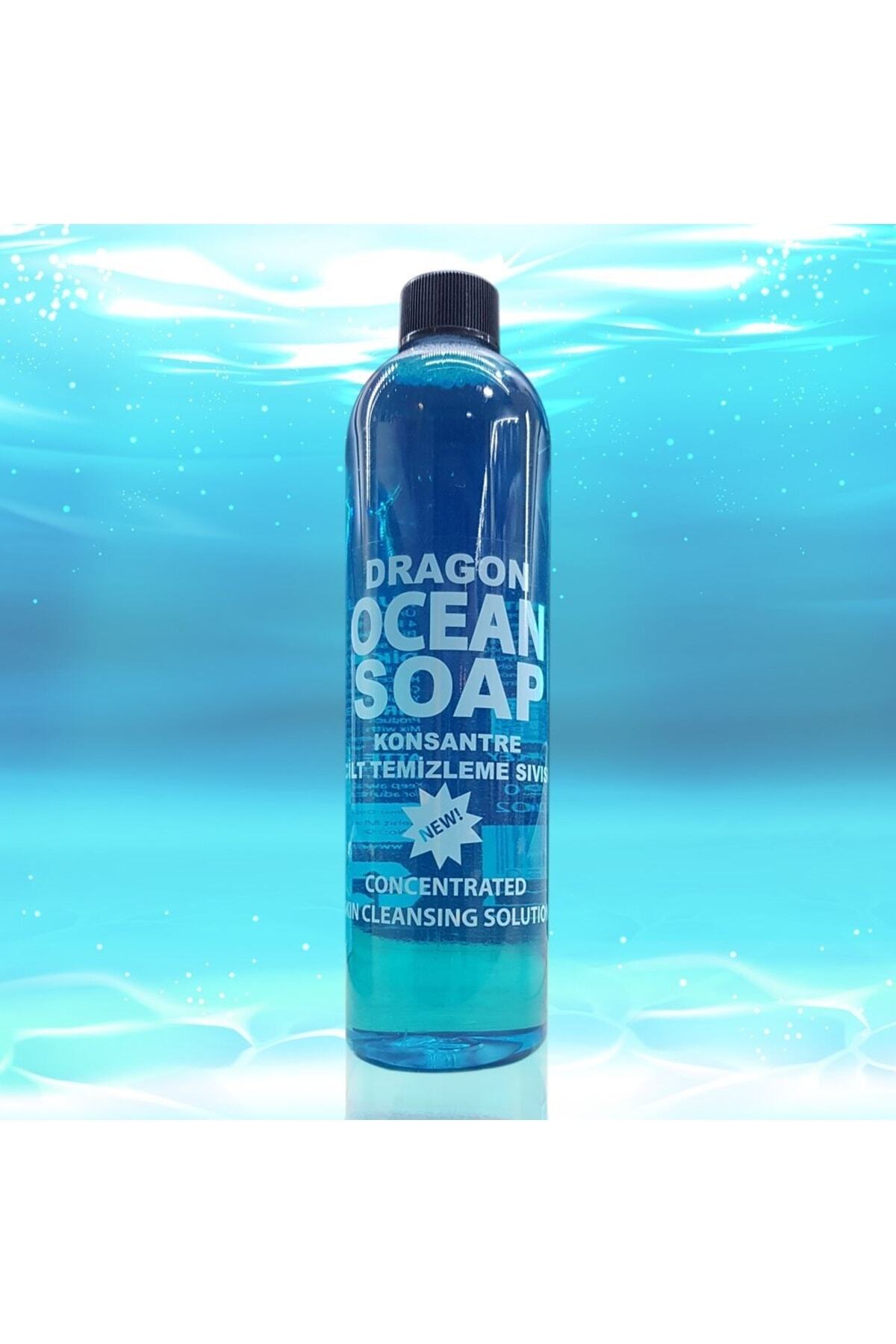 Ocean Soap Temizleme Sıvısı 400ml Dövme ve Kalıcı Makyaj İçin Konsantre Yeşil Sabun — dragonocean12345 — تصویر 3 از 3