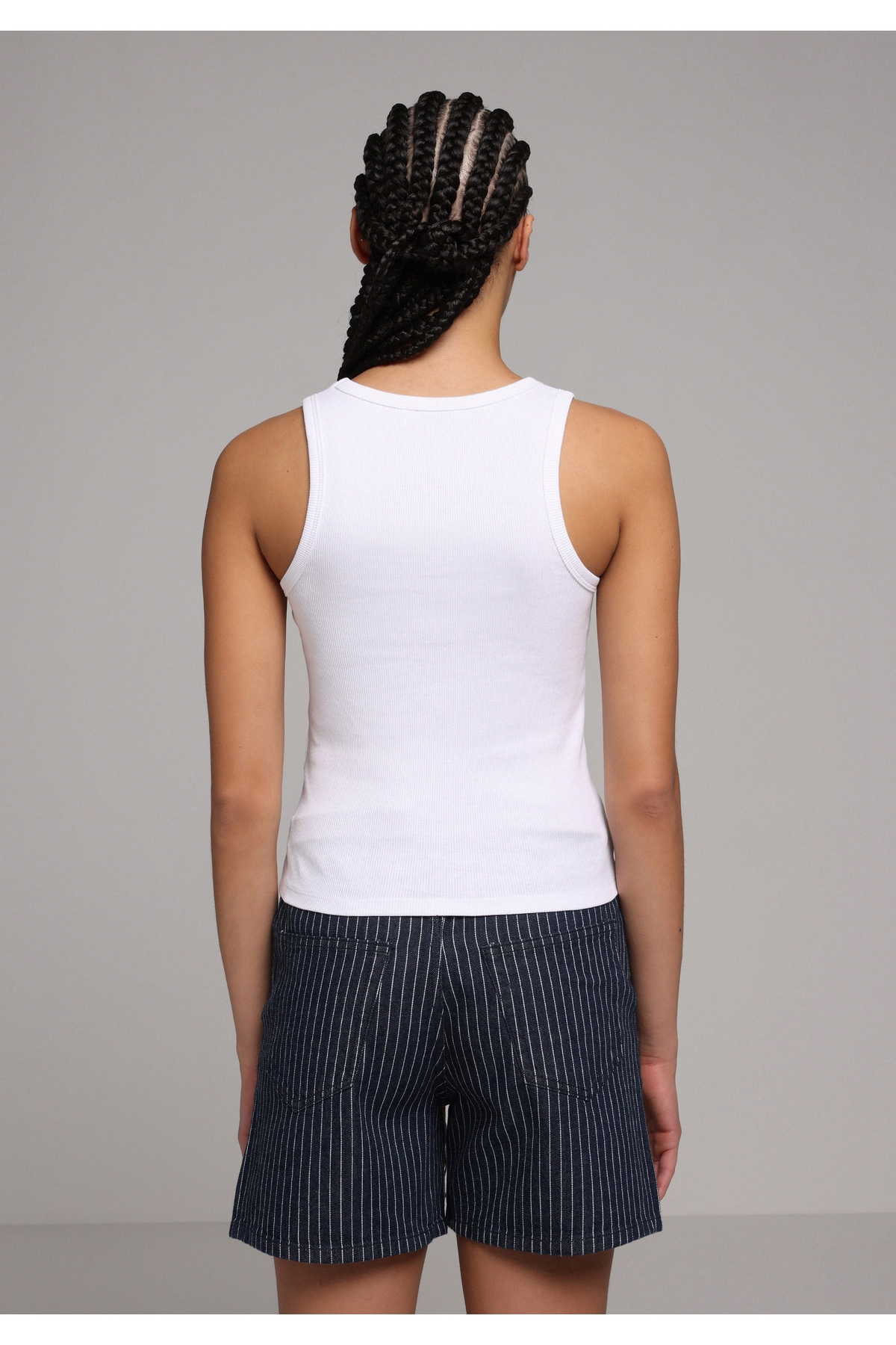 Colin's Slim Fit Kadın Beyaz Atlet görsel 2