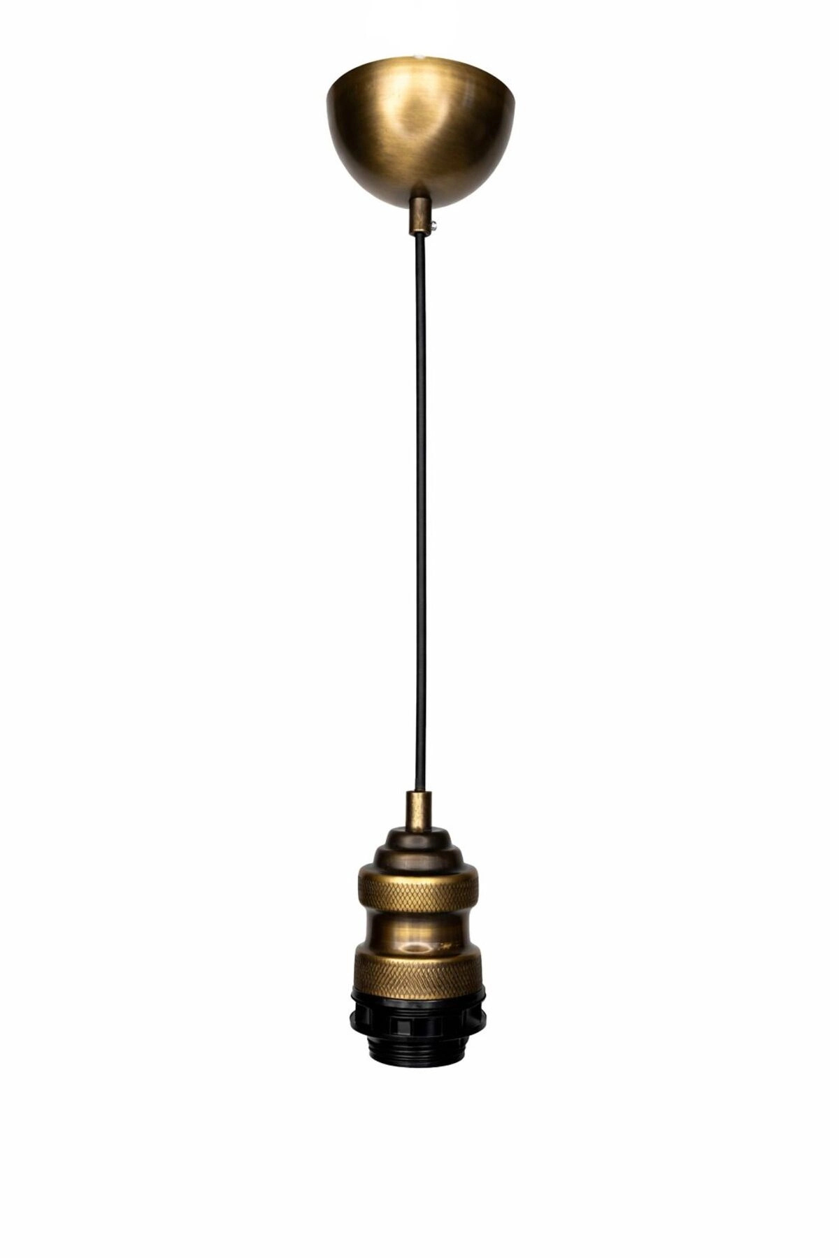 Decorative Pendant Chandelier Head Attachable E27 Holder 70cm Metal Pvc Cable Aging B03