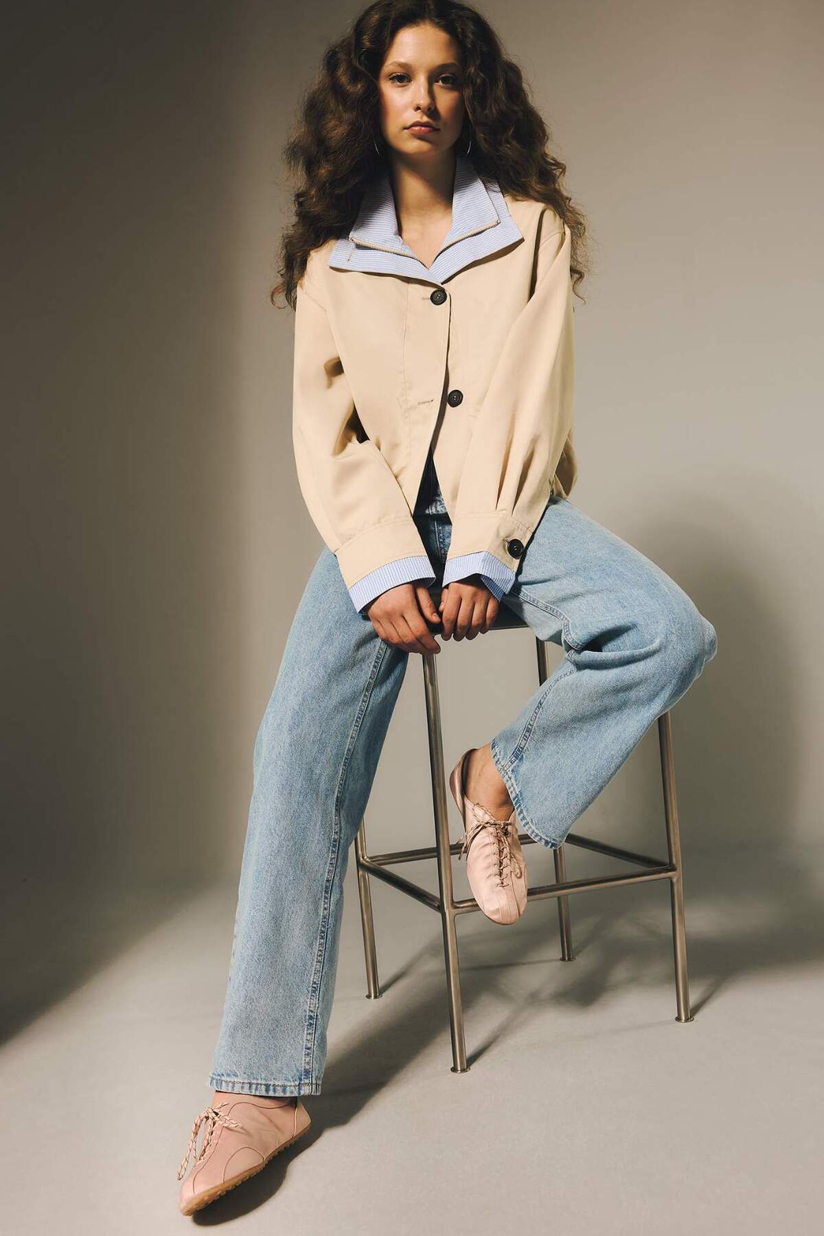 Defacto  Su Geçirmez Regular Fıt Dik Yaka Mont G7838AX26SP - Görsel 2