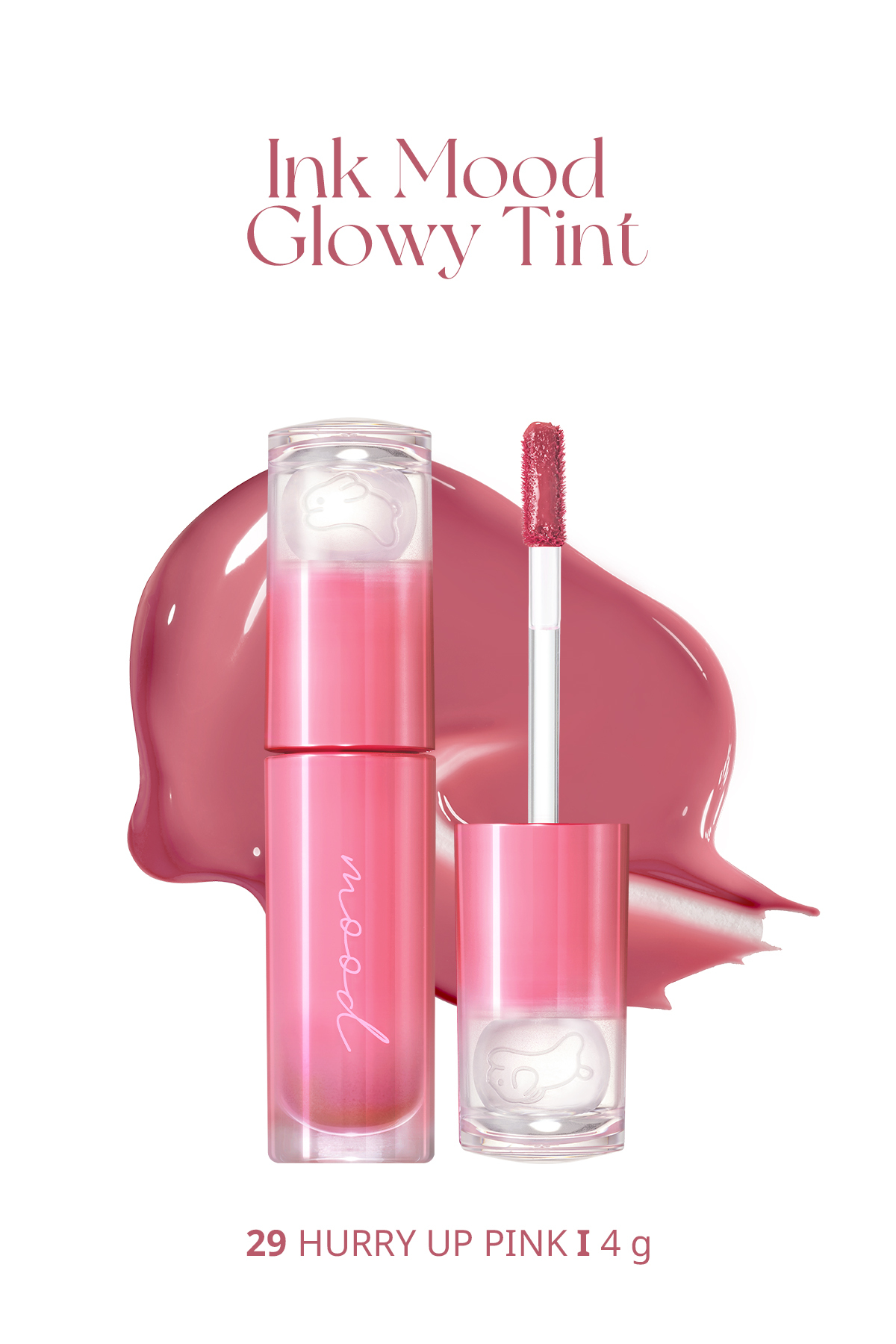 PERIPERA 0 رنگ دائمی، رنگدانه‌ای و براق، رنگ براق شماره ۲۹ از برند پریپرا، رنگ صورتی عجله کن (دستور پخت تی‌اوک) — صورتی ۶۴۱۲