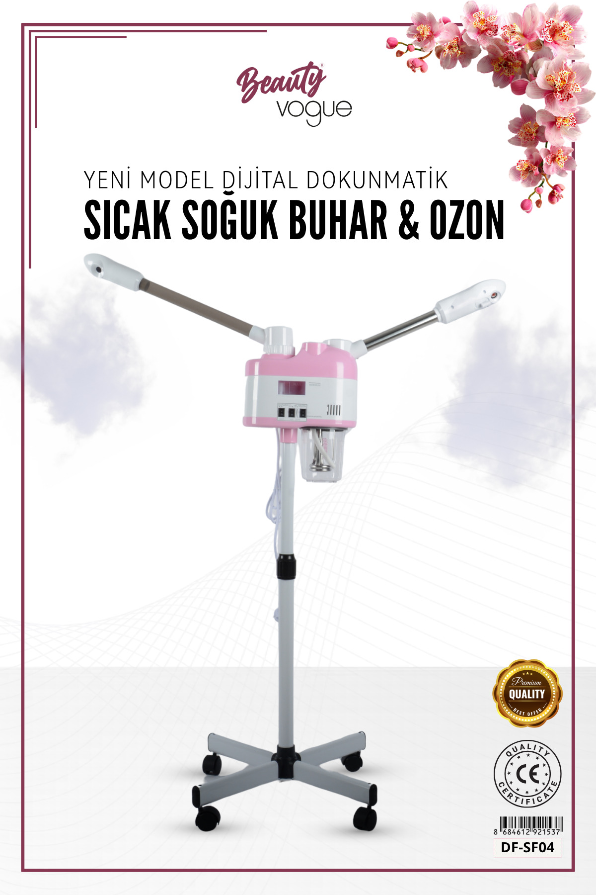 Çift Başlıklı Sıcak &amp; Soğuk Buhar Ve Ozon Makinesi — YNGC6658668-2