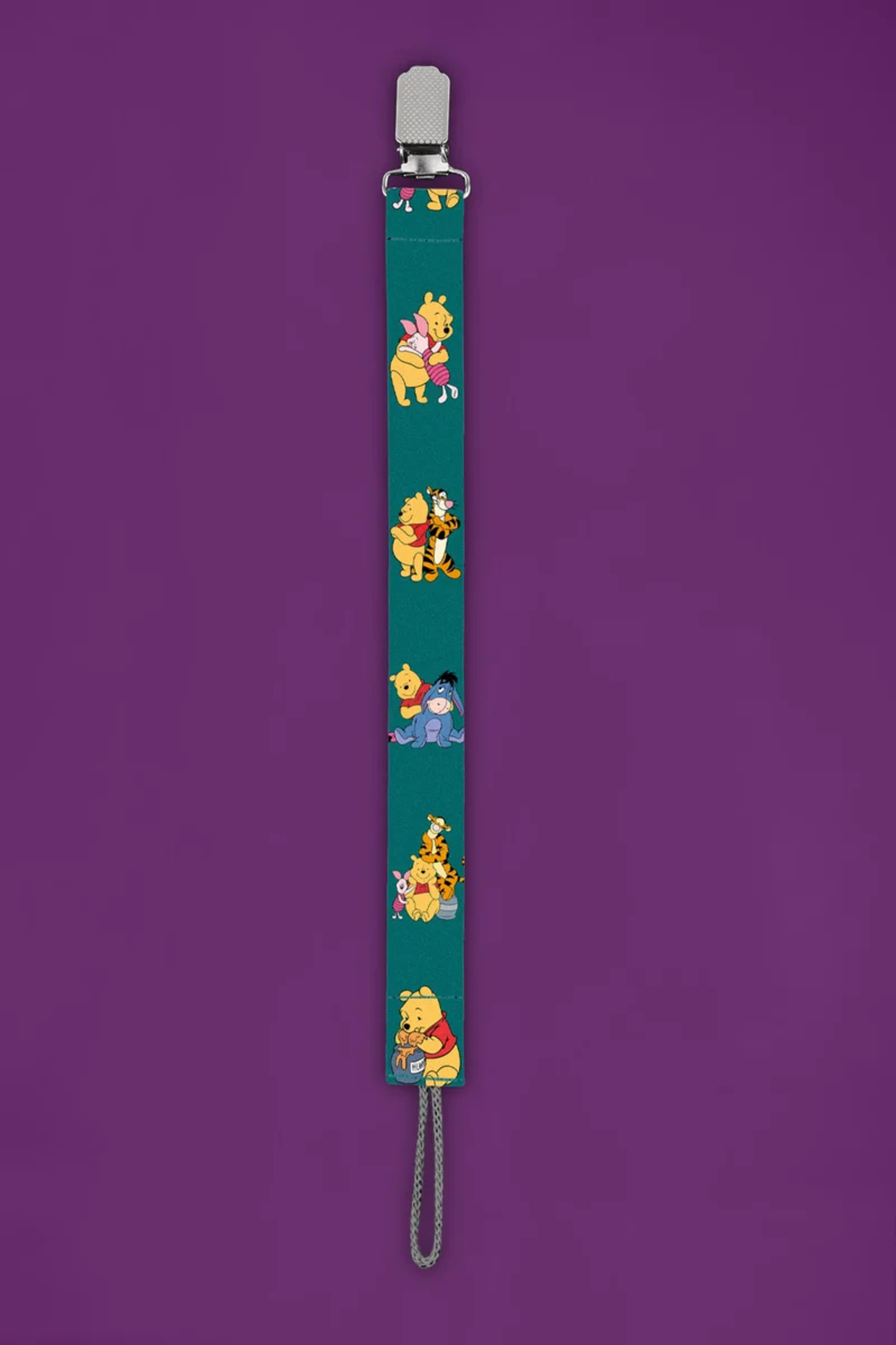 Apptakı Ayı Desenli Bebek Emzik Askısı Emzik Zinciri Emzik Tutacağı Emzirme Aksesuarı - EMZ0007 fotoğrafı 2 (önizleme)