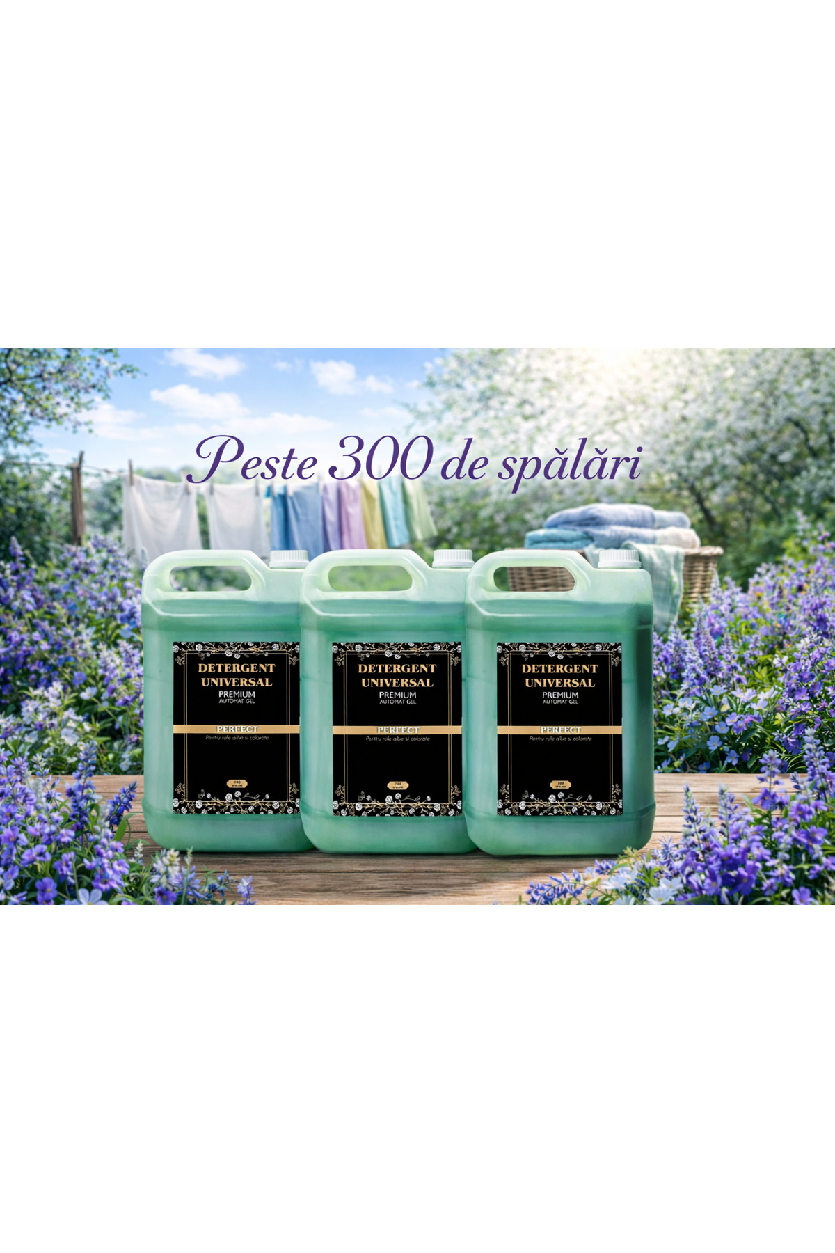 Arkara Clean Pachet 3x Detergent Gel Automat Premium Universal 15L