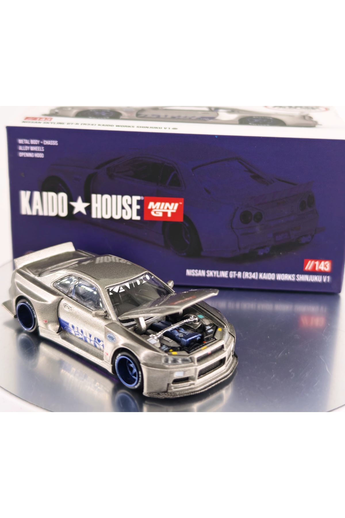 Kaido House Nissan Skyline GTR R34 Kaido Works SHINJUKU V1 //143