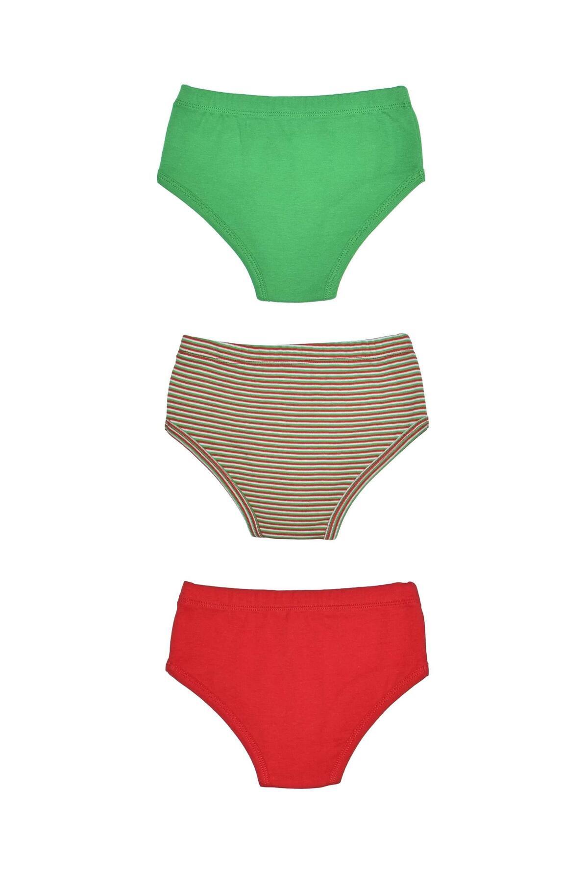 OrganicKid Cookie Cotton Kız Çocuk İç Çamaşır Set 3'lü fotoğrafı 4 (önizleme)