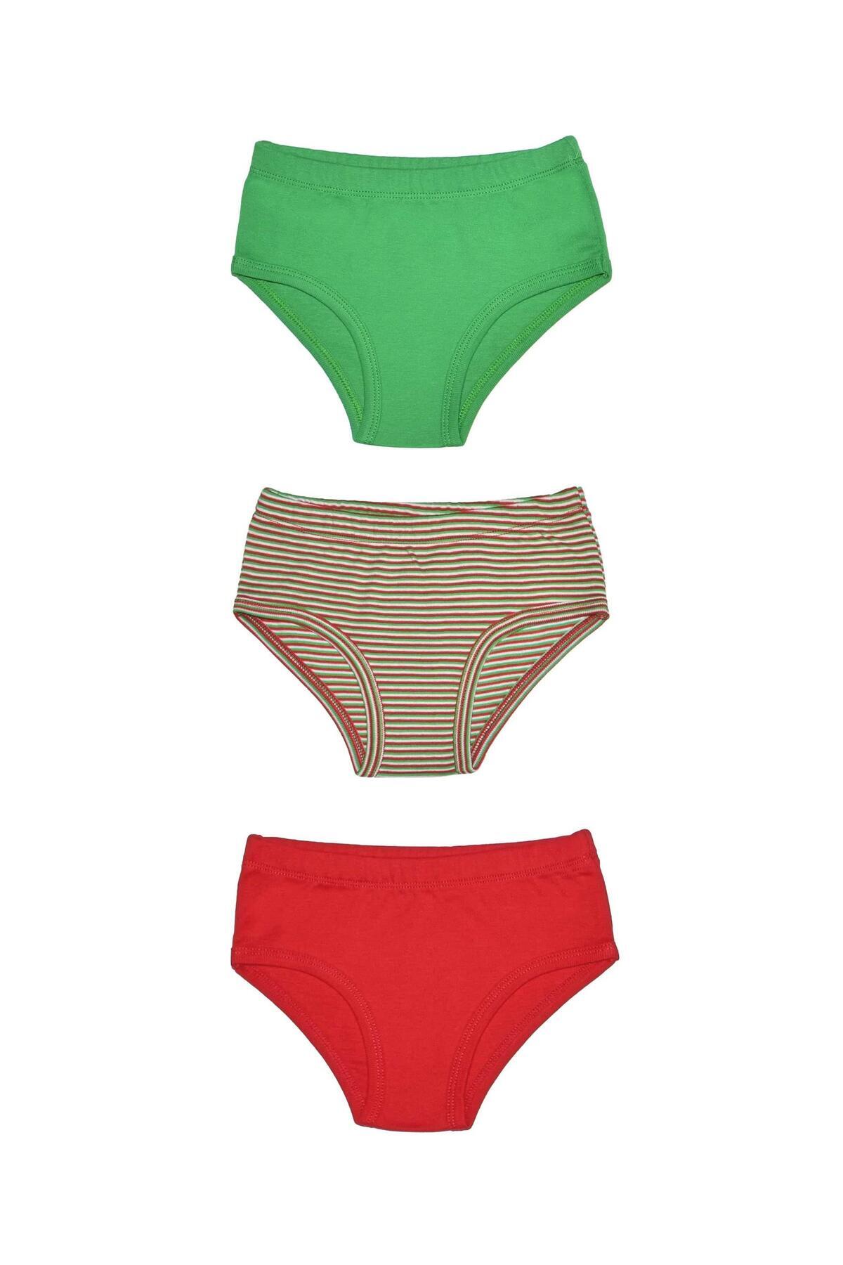 OrganicKid Cookie Cotton Kız Çocuk İç Çamaşır Set 3'lü fotoğrafı 3 (önizleme)