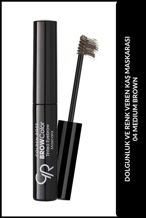 Golden Rose Brow Color Tinted Eyebrow Mascara No: 03 Ash - Fiber İçerikli Kaş...
