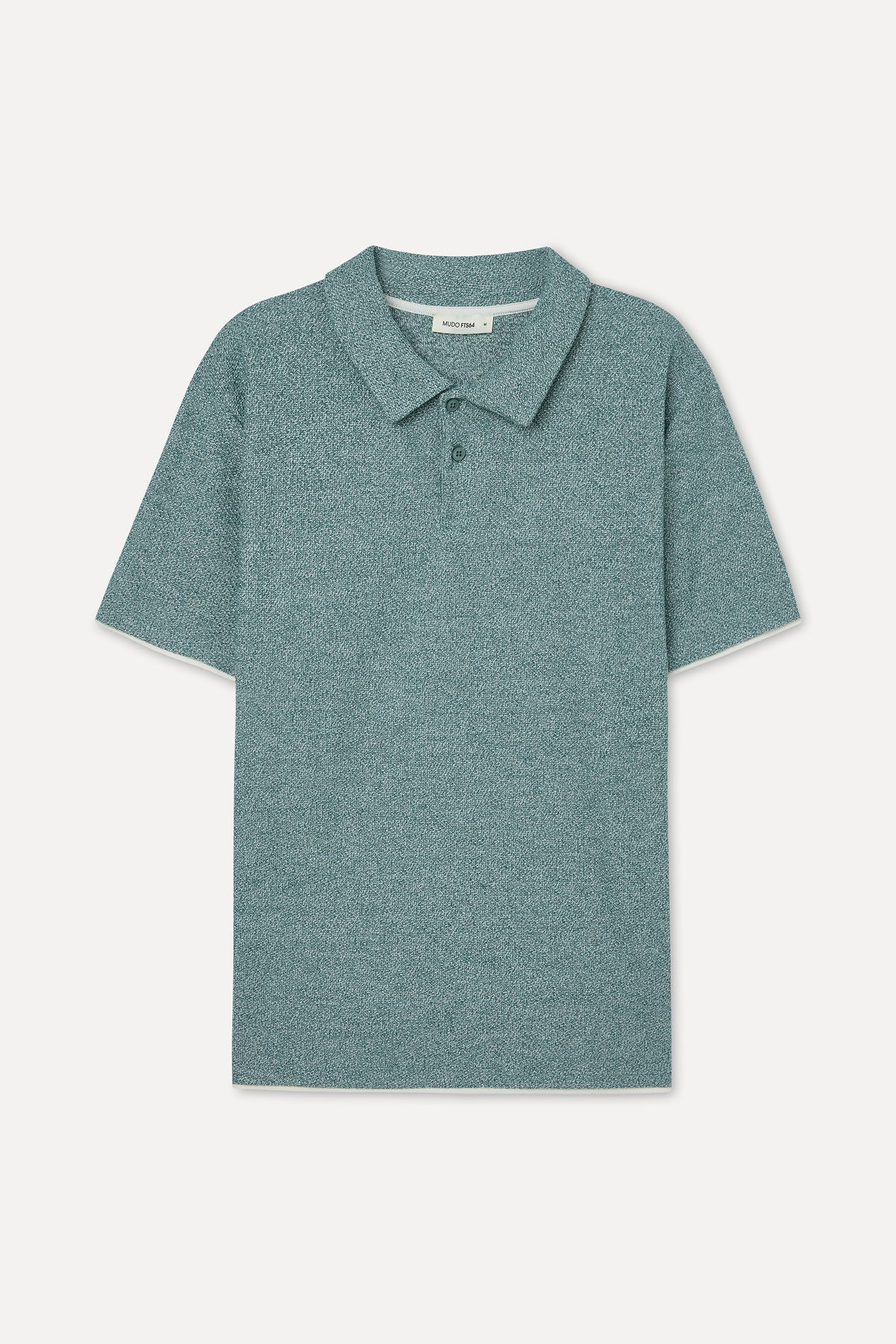 Mudo Polo Collar Short Sleeve Knitwear Sweater- Trendyol