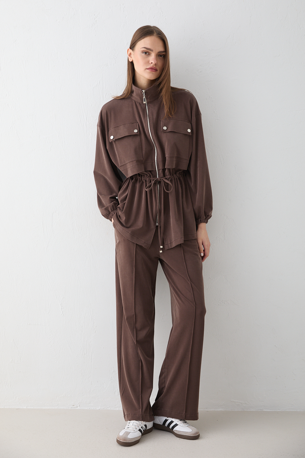 Melike Tatar Zippered Suit 32-2720