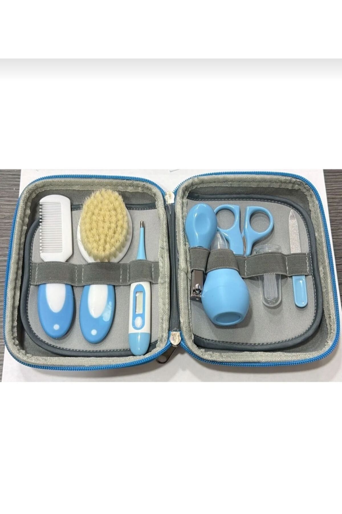 PİRAYE AKSESUAR Bebek Bakım Çantası Dijital Ateş ölçer 0+ Yaş için Uygun 8 Parça fotoğrafı 2 (önizleme)