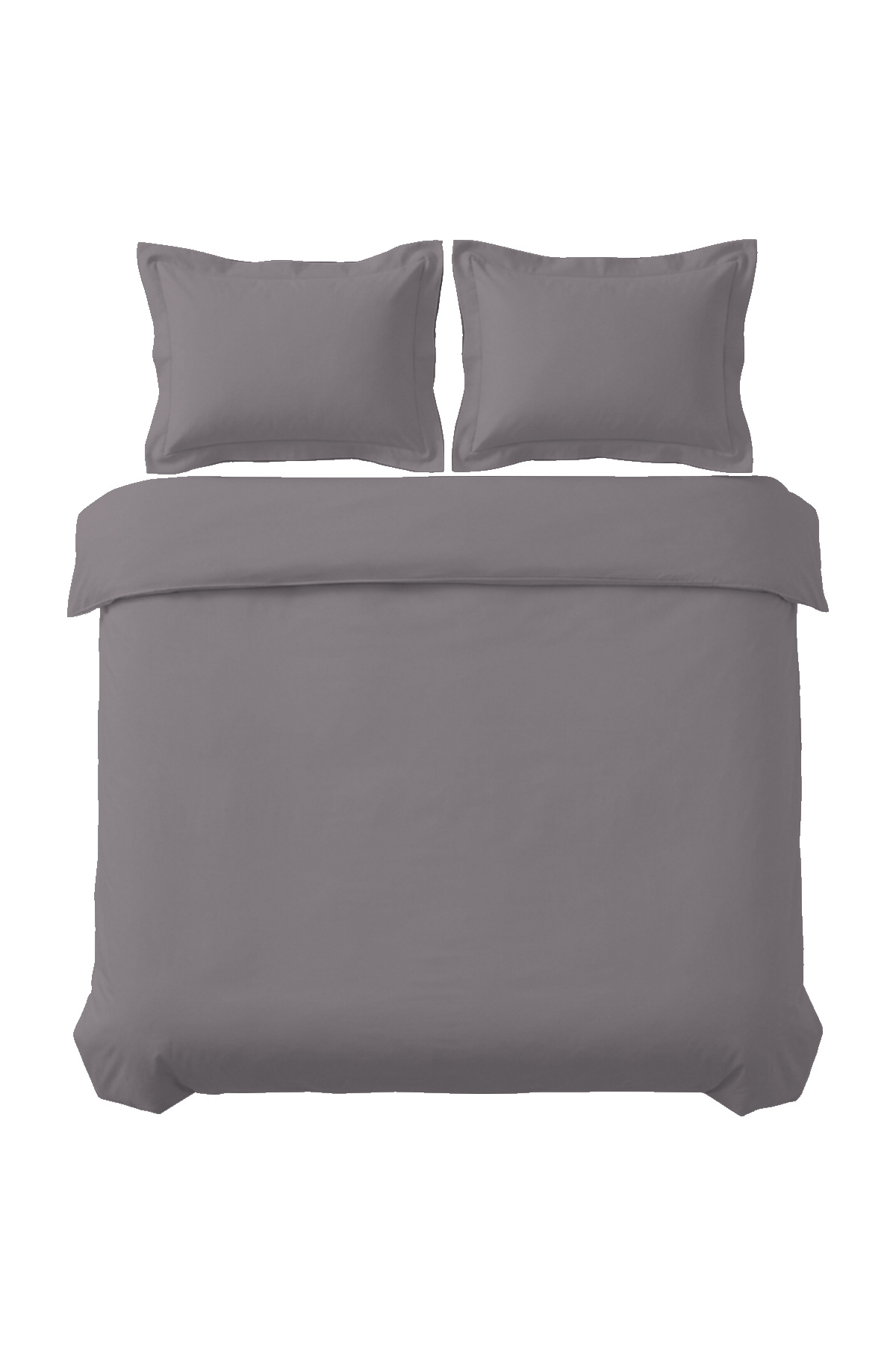 Snazzy 100% Cotton Satin 200 TC (80 Strands) Double Duvet Cover Set