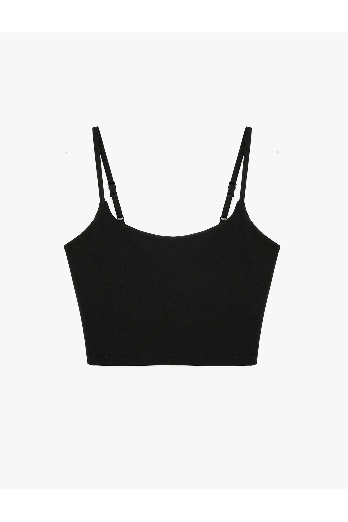 Koton İp Askılı Slim Fit Kolsuz Sporcu Sütyeni görsel 3