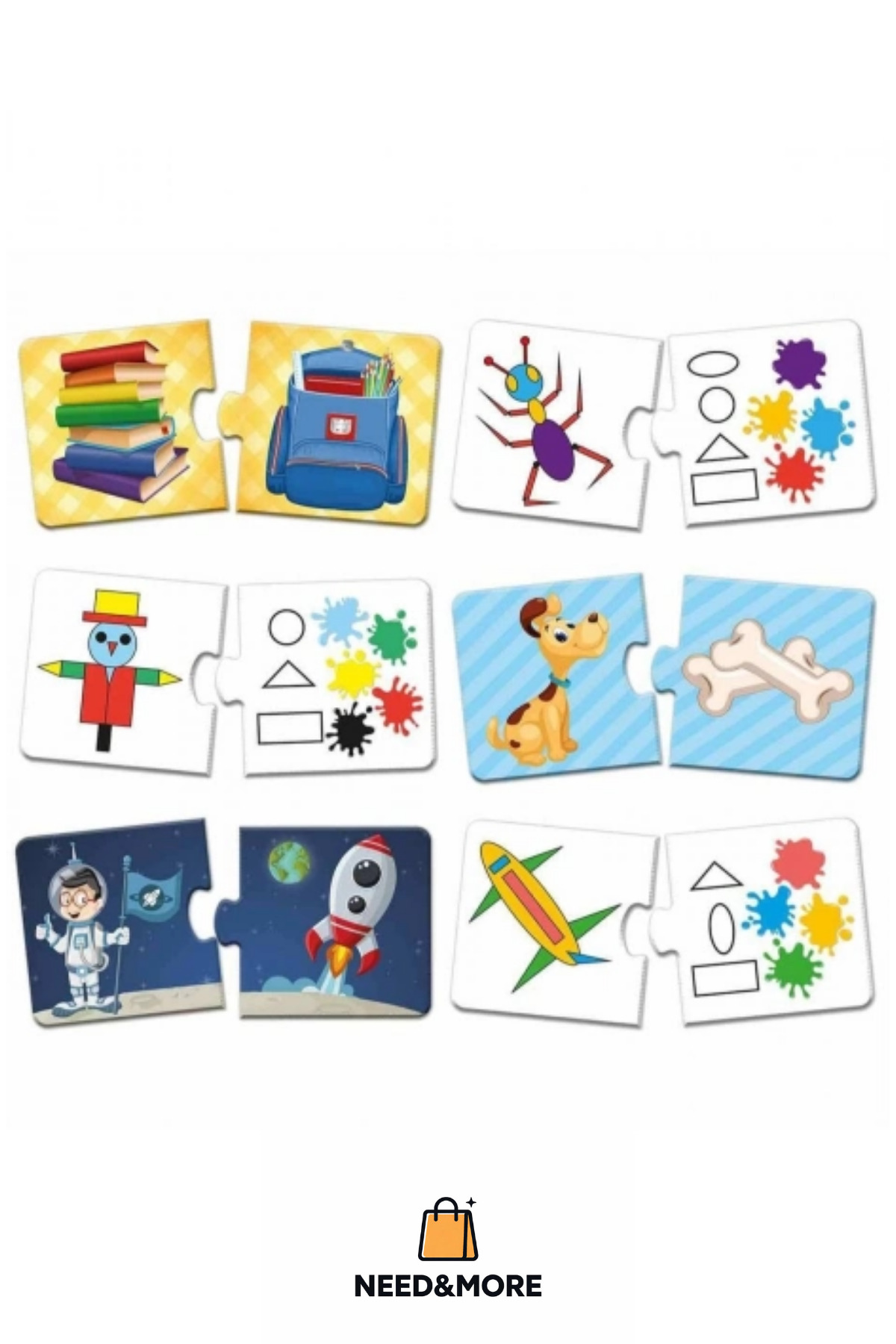 NEED&MORE #Zeka Geliştirici Eğitici Çocuk El Göz Koordinasyonu Connect Puzzle Bağlantı Kurma Oyunu fotoğrafı 3 (önizleme)