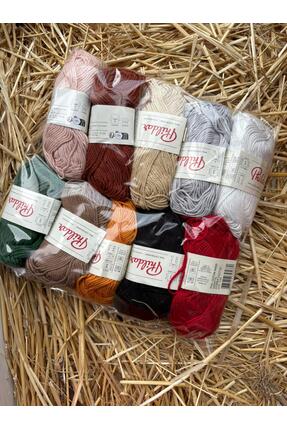 Elifceiplik Amigurumi ve paunch ipi 10 lu