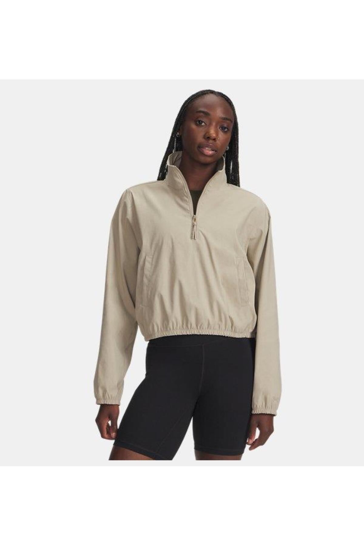 Under Armour UA Unstoppable Wvn Pullover Kadın Sweatshirt