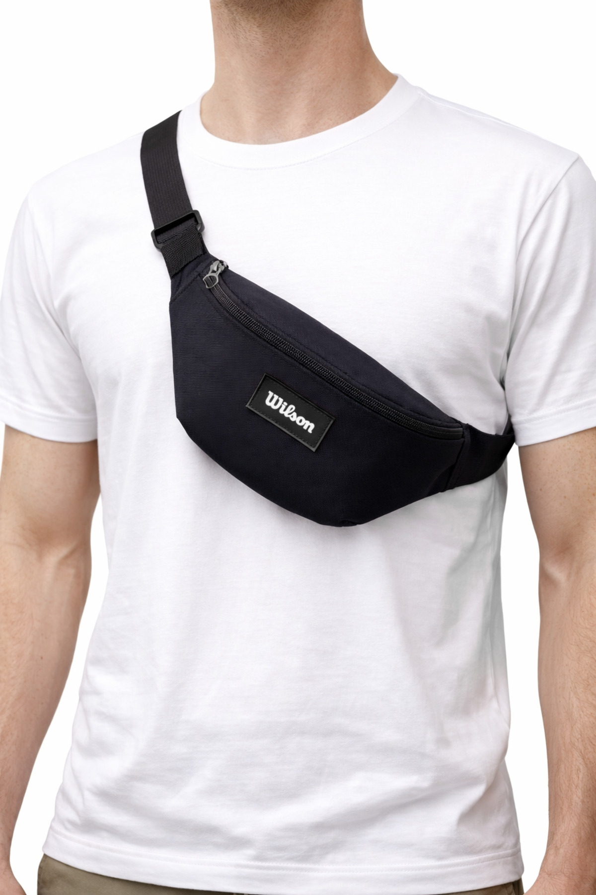 Wilson Bel Göğüs ve Omuz Çantası Kumaş Unisex Su Geçirmez Free Bag görsel 5
