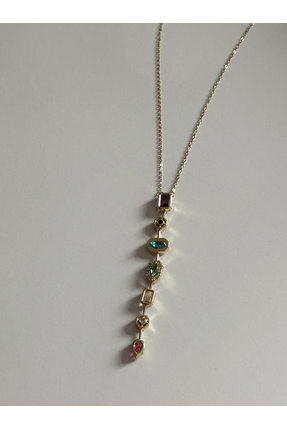 Snedesign Çelik y aurora kolye