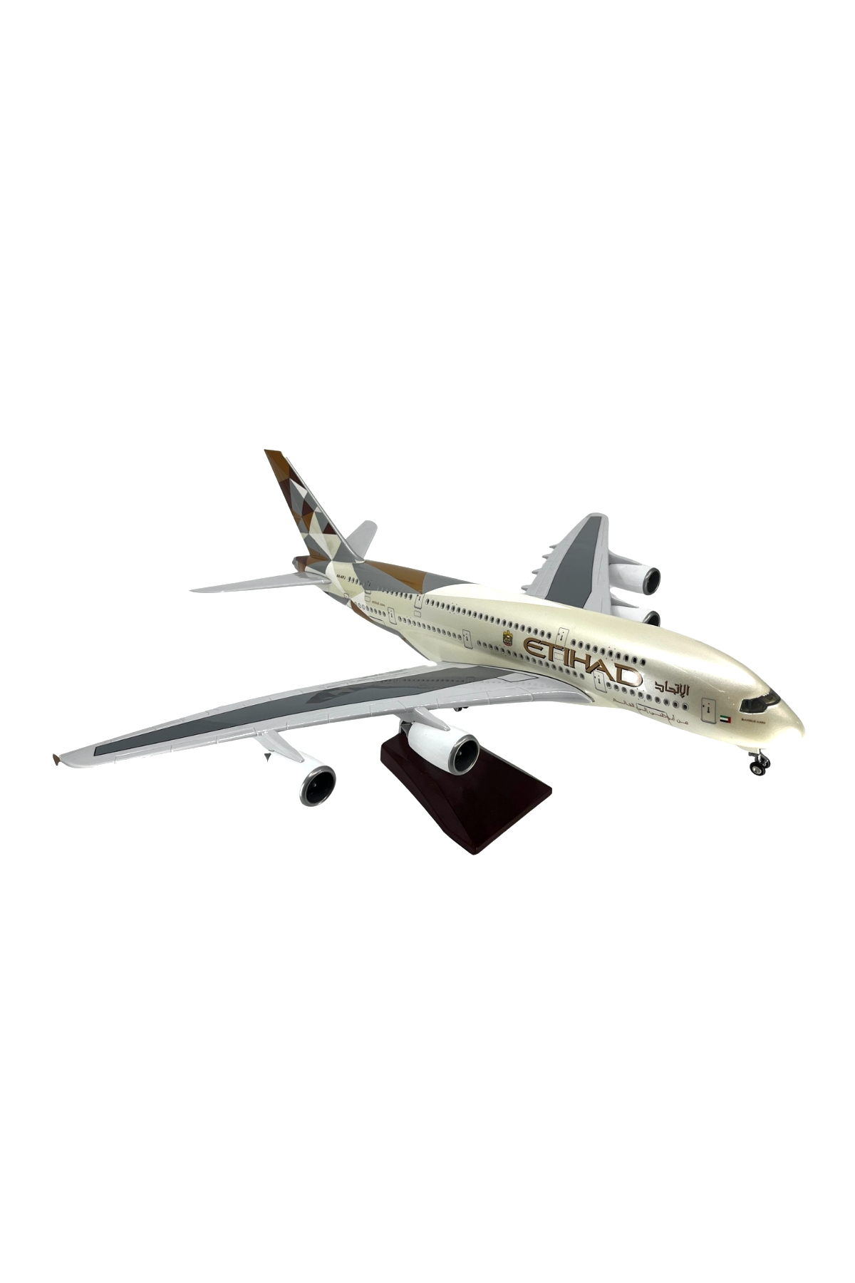 ITSOLD Airbus A380 Etihad Airways 1:160 Ölçekli 45.5 cm Büyük